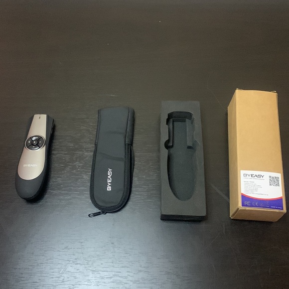 ByEasy 2.4GHz Laser Wireless Presenter Black/Gray NWOT - Picture 9 of 12
